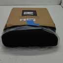 Lumbar Pillow for Chair and Car, Back Support for Office, Memory Foam Cushion with Mesh Cover - Black