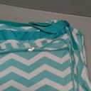 World Traveler Chevron 22" Carry-On Duffel Bag  Lightweight Polyester with Adjustable Shoulder Strap (Blue White Chevron)