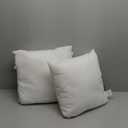 MIULEE Set of 2 Throw Pillow Inserts 18x18 Inches, Nowoven Decorative Pillow Inserts for Living Room