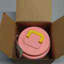 8 Oz Thermo Food Jar for Hot & Cold Food for Kids, Insulated Lunch Containers Hot Food Jar,Leak-Proof Vacuum Stainless Steel Wide Mouth Lunch Soup Thermo for School (PINK-Unicorn)