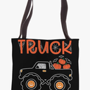 Monster Truck Funny Truck Or Treat Halloween Tote Bag