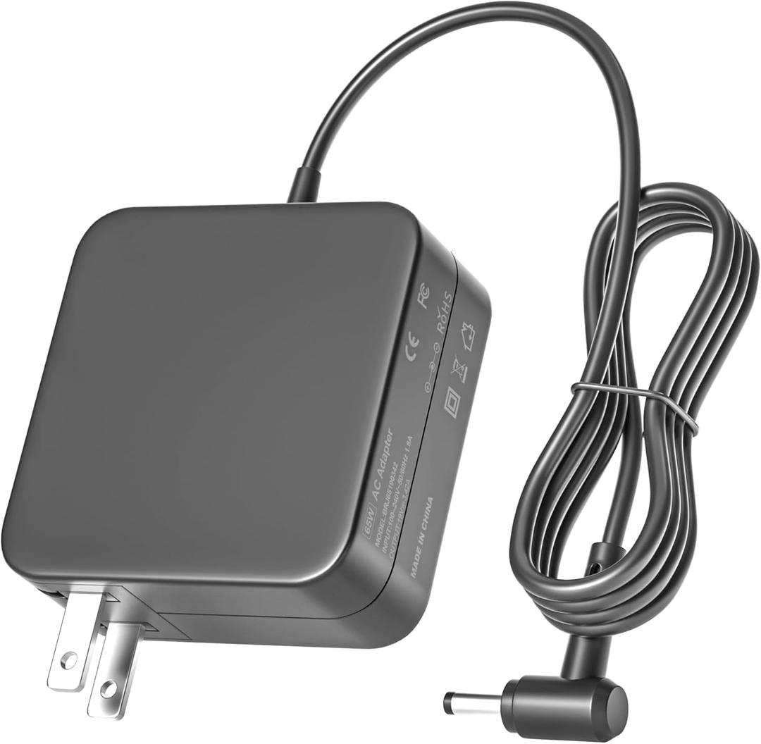 65W 45W Laptop Charger Compatible with Asus Vivobook 14 15 17 F412 F512 X512 F412DA F512DA F512JA F512FA X512FA X512DA,Flip 14 15 16 S13 S14 S15 Go 12 14 15 Power Supply