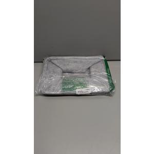 Minoisome Collapsible Storage Basket with Carry Handles Felt Fabric Storage Bin Durable Organizer for Gift Toys Shoes Clothes Towels Nursery Home Laundry Office Decorative Organizing Box(Light Grey)