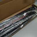 Rain Guards for 2017-2025 Chrysler Pacifica, Out-Channel Window Visor Shields Vent Deflector Shade Wind Dark Smoke 2018 2019 2020 2021 2022 2023 2024 18 19 20 21 22 23 24, Tape-On Outside-Mount, 4PCS