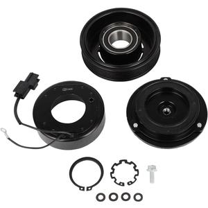 cciyu AC Clutch 2012-2018 Fit for Mazda 3 2.0L 2012-2018 Fit for Mazda 3 2.5L Replaces AC Compressor Clutch for Car 6 Grooves