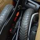 Rollator Walker for Seniors, Lightweight Foldable All Terrain Rolling Walker with seat, Aluminum Walkers with 10 inch Rubber Wheels, Handles and Backrest for Seniors and Adult