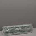 4 Pcs 18.7" Acrylic Mahjong Rack with Pusher, Emerald Green, Clear
