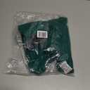 Forever 21 Women's Short Sleeve Fitted Stretch Tee with Button Placket (Medium, Green)