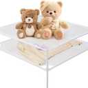 Sweater Drying Rack, 2-Layer Clothes Drying Rack Flat Mesh Stackable Laundry Drying Rack for Sweaters Socks Toys Indoor&Outdoor Use