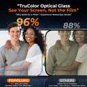 +  Tempered Glass for     Privacy Screen Protector [ Anti Spy & Longest Durable ] Shatterproof HD Clear, Easy Install, Bubble Free, 2 Pack (iPhone 17 Pro Max)