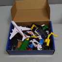 CORPER TOYS 24-Pcs Vehicles Set Toys with Airplane Jet Toy, Helicopter and Mini Cars Trucks Playset for Toddlers Kids Ages 3+ Gift for Birthday Party Favors Christmas