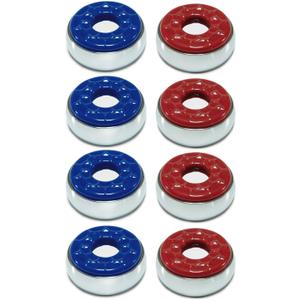 Indoor Shuffleboard Pucks - Set Of 8 - Home Games Dia 2-1/8 53mm