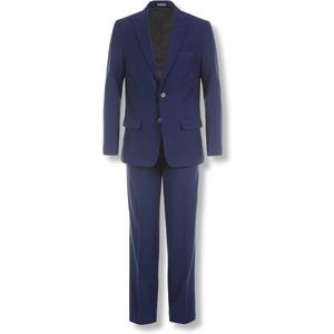 Calvin Klein Boys' Formal Suit Set, Includes Single Breasted Jacket, Infinity Blue, Size 14