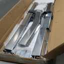 8x2x1ft(2 Pack) Galvanized Raised Garden Bed, Outdoor Planter Box Metal Patio Kit Planting Bed for Vegetables Flowers Herb, Silver