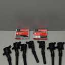MAS Set of 8 Ignition Coil DG508 & Motorcraft Spark Plug SP479 Compatible with Ford 5.4L V8 Expedition F-150 F-250 Super Duty Expedition Lincoln Navigator AGSF22WM