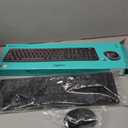 Logitech MK270 Wireless Keyboard And Mouse Combo For Windows, 2.4 GHz Wireless, Compact Mouse, 8 Multimedia And Shortcut Keys, For PC, Laptop - Black