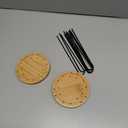 2PC Tumbler Lid Organizer, Detachable Cup Lid Organizer for Simple Modern Tumbler/Yeti Tumbler/Stanley Tumbler Lids, Holds up to 20 Lids, Cup Organizer for Kitchen Organizers and Storage