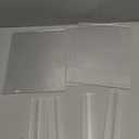 MaxGear Acrylic Sign Holder 8.5x11 Inches 2 Pack, Double Sided Clear Display Stand Table Top Paper Holder, Vertical Menu Flyer Stand, Plastic Frame for Stores, Restaurants, Hotels, Office, Set of 2