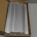 Ravinte 25 Pack Finger Pulls for Cabinets - 320mm/12.5in Hole Center Tab Handle Silver Edge Pulls - Concealed Handles for Kitchen Drawer - 400mm/15.75in Length