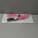 20Pcs Halloween Garage Decoration Magnet Stickers Black Pink Bat Refrigerator Decals Magnet Stickers for Party Home Door Dishwasher Decor