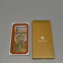 Miracase Magnetic for iPhone 17 Pro Case 6.3" [Compatible with MagSafe] Full-Body Phone Case with Built-in Glass Screen Protector & Camera Control,Drop Proof iPhone 17 Pro Cover, Orange