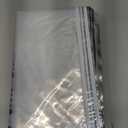 AILI Hanging Vacuum Sealer Suction Space Saver Storage Bags for Clothes Travel with Electric Air Pump And Rolling Slide Clip for Coats, Closet Organizers, 6 Long (Transparent)