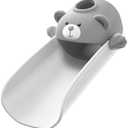 Skyroku Faucet Extender for Toddlers, Sink Extenders with Temperature Sensitive for Kids Hand Washing Sink Faucet Extension,Suitable for Bathroom Sink, Kitchen,Bathtub (Grey)