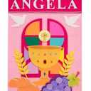 Nicedepot First Communion Banner Kit for Girls First Holy Communion Gifts for Boys Girls 1st communion decorations Felt Banner Kit for Church Sunday School