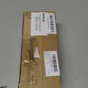 Colingmill 50 Pcs Christmas Hanging Photo Frame Ornaments, Personalized Clear Acrylic Double Sided Mini Christmas Picture Frame Ornaments with Rope for Xmas Tree Decoration (Round)