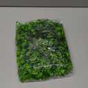 4 Pcs Candle Rings Wreaths 3 Inch Wedding Candle Rings Pillars Candle Wreath Kitchen Cabinet Wreaths Mini Green Boxwood Candle Wreath for Wedding Party Decor