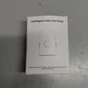 Rengmot Motion Sensor LED Night Lights Warm White with Adjustable Brightness Rechargeable Battery, with Hook and Stick-On for Cabinet, Wardrobe,Closet,Hallway, Stairs (1 Pack)