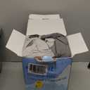 HOMFINE Cooling Comforter Japanese Double-Sided Cold Tech Fabric Cooling Blanket for Night Sweats Hot Sleepers, Q-Max 0.45 Soft Breathable Silky Smooth Lightweight Grey Summer Comforter Queen