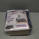 WEERRW 4 Pieces Velvet High Stretch Couch Covers for 3 Cushion Couch Sofa Slipcovers, Washable Furniture Protector with Non Slip Elastic Bottom, Feature Soft and Thick Plush Fabric, Navy Blue, Large