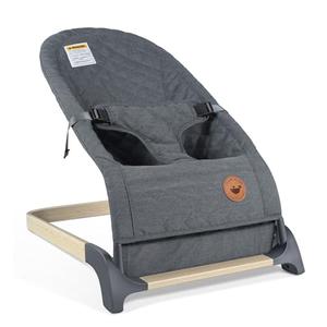 ANGELBLISS Baby Bouncer Seat for Infants, Portable Bouncy Seat, Grey