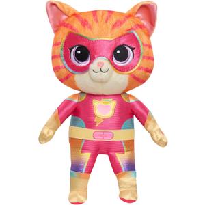 Disney Junior SuperKitties Su-Purr Charged Ginny to The Rescue Lights and Sounds 12-inch Figure, Kids Toys for Ages 3 Up by Just Play (Medium)