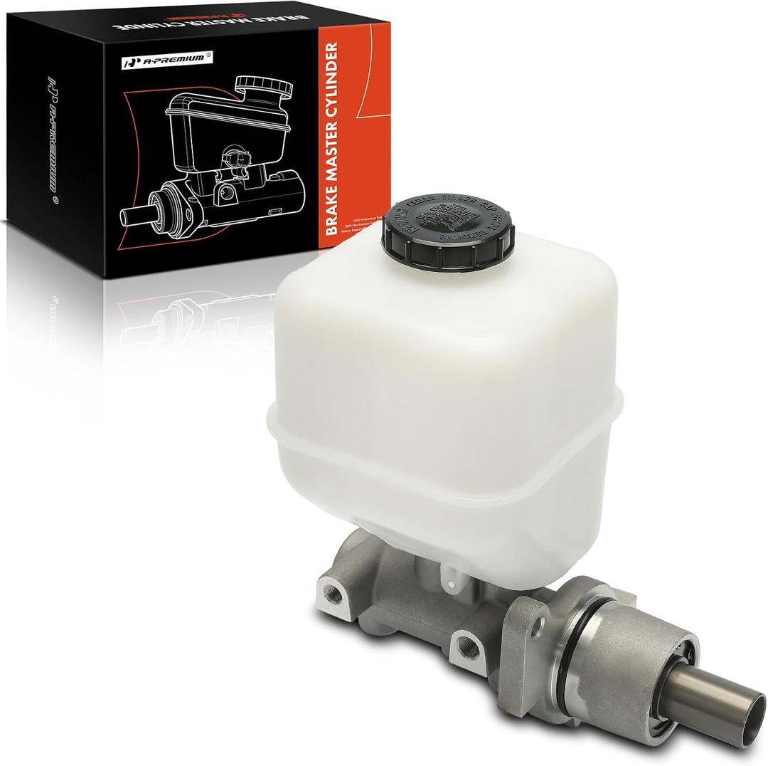 A-Premium Brake Master Cylinder with Reservoir and Sensor Compatible with Ford Vehicles - F-250 Super Duty, F-350 Super Duty, F-450 Super Duty, F-550 Super Duty, 2008-2010 - Replace# 8C3Z2140J
