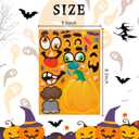 2 x 48 Halloween Stickers - Make a Pumpkin Face Stickers Decorations