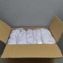 100 PCS Spandex Folding Chair Covers, Stretch Dining Chair Cover Universal Fit Slipcovers for Wedding, Party, Banquet, Event, Celebration Flat-Front Chairs (White)