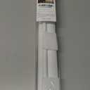 SHADEMOON Cordless Blackout Window Roller Shades, Pull Down Spring System Indoor Blinds, Room Darkening Waterproof UV Blocking Thermal Insulated Fabric for Home Office (White, Width 15", Height 72")