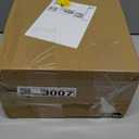 Decxmas 10 inch Christmas Tree Topper, Cute and Funny Christmas Thief Hiding Behind Gold Star Sculpted Tree Topper, HandPainted Unique Red Green Xmas Monster Decorations for Table Shelves Home Indoor