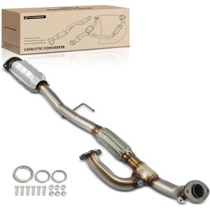 A-Premium Rear Catalytic Converter Kit Direct-Fit Compatible with Toyota Camry 2004-2006, Solara 2004-2008 & Lexus ES330 2004-2006, 3.3L, EPA Compliant
