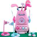 Hapinest Toddler Girl Golf Set, Pink