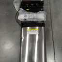 Brio Limited Edition Top Loading Water Cooler Dispenser - Hot & Cold Water, Child Safety Lock, Holds 3 or 5 Gallon Bottles - UL/Energy Star Approved (Stainless Steel)