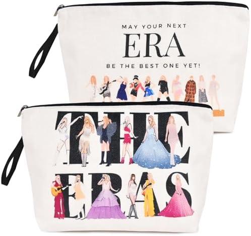 3 x basuwu 2 PCS Music Lover Makeup Bag, Singer Makeup Bags, Waterproof Travel Cosmetic Organizer with Double Sided Print, Large Capacity, Gift for Women Friends TS Fans Birthday Christmas 3 x basuwu 2 PCS Music Lover Makeup Bag, Singer Makeup Bags, Waterproof Travel Cosmetic Organizer with Double Sided Print, Large Capacity, Gift for Women Friends TS Fans Birthday Christmas