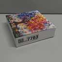 PICKFORU Colorful Butterfly Puzzles for Adults 1000 Pieces, Tree of Life Jigsaw Puzzle Rainbow Floral, Unique Spring Flower Art Theme as Home Decor