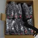 6 Pack Multi-Function Electronic Digital Sport Stopwatch Timer, Large Display with Date Time and Alarm Function,Suitable for Sports Coaches Fitness Coaches and RefereesBlack