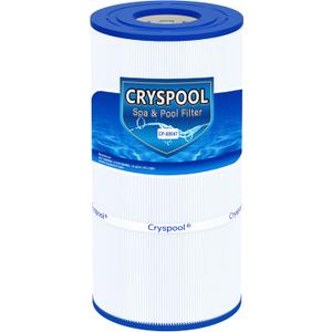 Cryspool 08047 Filter Compatible with CCX1000RE (CC 1000E), XStream CC1000RE, PXST100, C-8311, FC-1285, 100 Sq. Ft Pool Filter Cartridge, LOD: 17-3/8" 8-15/16, 1 Pack
