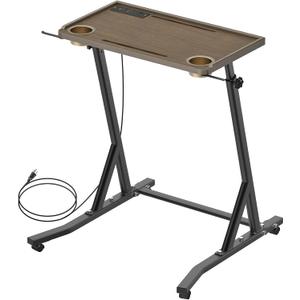 KingDolly Standing Desk for Walking Pad, Treadmill Desk with Power Socket