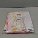 Tegeme Tea Party Backdrop Decorations, Pink Floral Tea Decor Banner, Let's Partea Photo Background for Baby Bridal Shower Birthday Party Supplies(6 x 3.6 ft,White)