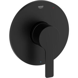 GROHE 293302430 Lineare Pressure Balance Valve Trim with Cartridge, Matte Black